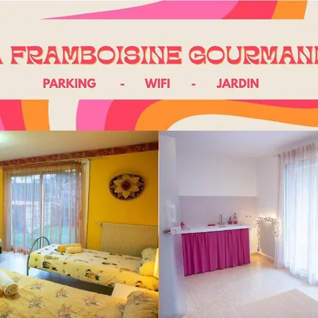 La Framboisine Gourmande Rez-de-jardin Calme Et Lumineux Appartement Villefranche-de-Rouergue